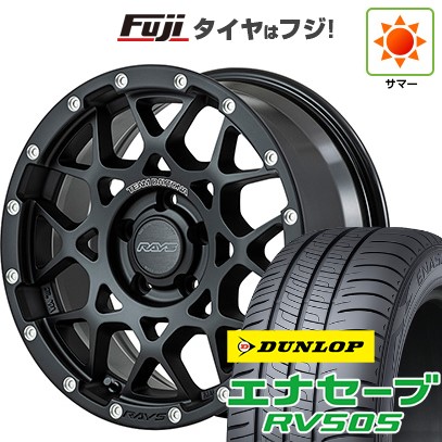 【新品国産車用5穴114.3】 夏タイヤ ホイール4本セット 215/65R16 ダンロップ エナセーブ RV505 RAYS レイズ デイトナ M8 7J 16インチ(送料無料)｜フジ スペシャルセレクション