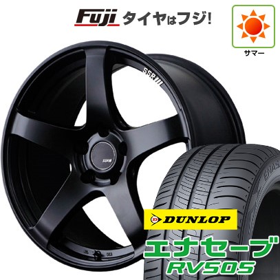 【新品国産車用5穴114.3】 夏タイヤ ホイール4本セット 225/45R18 ダンロップ エナセーブ RV505 SSR GT GTV01 7.5J 18インチ(送料無料)