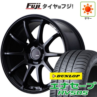 【新品国産車用5穴114.3】 夏タイヤ ホイール4本セット 215/55R17 ダンロップ エナセーブ RV505 SSR GT GTV02 7J 17インチ(送料無料)｜フジ スペシャルセレクション
