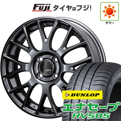 【新品 軽自動車】ハスラー デリカミニ(4WD) 夏タイヤ ホイール4本セット 165/60R15 ダンロップ エナセーブ RV505 SSR GT GTV04 5J 15インチ(送料無料)