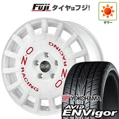 【新品国産車用5穴114.3】 夏タイヤ ホイール4本セット 235/55R18 ヨコハマ エイビッド エンビガーS321 OZ ラリーレーシング 8J 18インチ(送料無料)｜フジ スペシャルセレクション