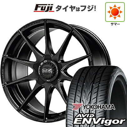 【新品国産車用5穴114.3】 夏タイヤ ホイール4本セット 235/50R18 ヨコハマ エイビッド エンビガーS321 OZ フォーミュラHLT 8J 18インチ(送料無料)