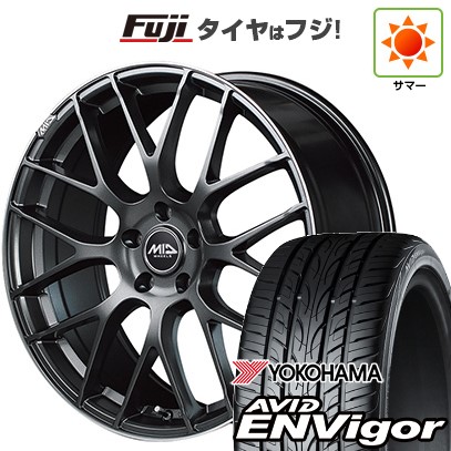 【新品国産車用5穴114.3】 夏タイヤ ホイール4本セット 225/45R18 ヨコハマ エイビッド エンビガーS321 MID WHEELS MID EXCLUSIVE 028F 7J 18インチ(送料無料)