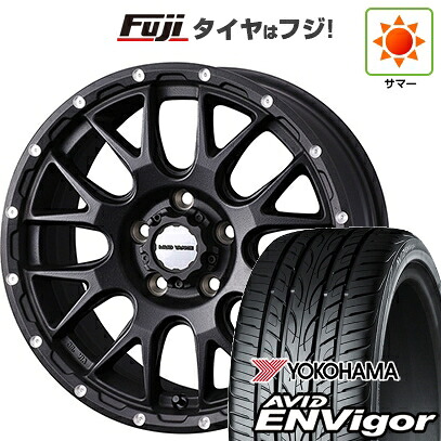 【新品国産車用5穴114.3】 夏タイヤ ホイール4本セット 235/55R18 ヨコハマ エイビッド エンビガーS321 WEDS ウェッズアドベンチャー マッドヴァンス 08 7.5J 18インチ(送料無料)|フジ スペシャルセレクション