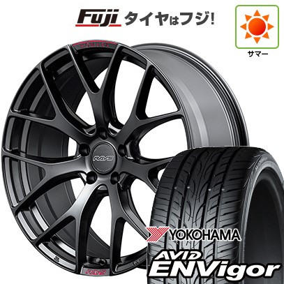 【新品】40系アルファード/ヴェルファイア用 夏タイヤ ホイール4本セット 245/45R20 ヨコハマ エイビッド エンビガーS321 RAYS レイズ ホムラ 2X7FT SPORT EDITION 8.5J 20インチ(送料無料)
