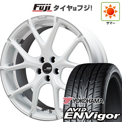 【新品国産車用5穴114.3】 夏タイヤ ホイール4本セット 245/40R20 ヨコハマ エイビッド エンビガーS321 クライメイト SUW アリアLM-r 8.5J 20インチ(送料無料)