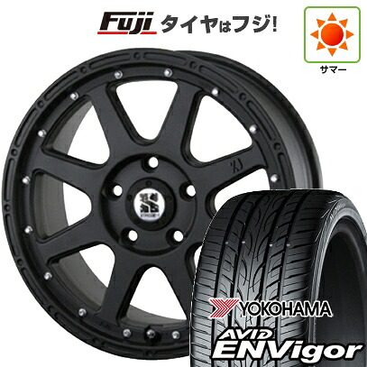 【新品国産車用5穴114.3】 夏タイヤ ホイール4本セット 225/55R18 ヨコハマ エイビッド エンビガーS321 MLJ エクストリームJ 8J 18インチ(送料無料)｜フジ スペシャルセレクション