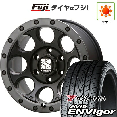 【新品国産車用5穴114.3】 夏タイヤ ホイール4本セット 225/55R18 ヨコハマ エイビッド エンビガーS321 MLJ エクストリームJ XJ03 8J 18インチ(送料無料)|フジ スペシャルセレクション