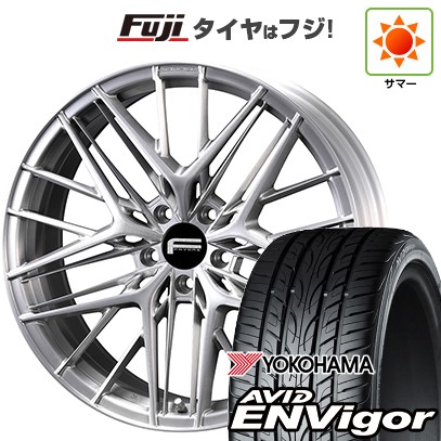【新品国産車用5穴114.3】 夏タイヤ ホイール4本セット 245/35R20 ヨコハマ エイビッド エンビガーS321 ケースペック SILK BLAZE ファヴォーレ F535 8.5J 20インチ(送料無料)
