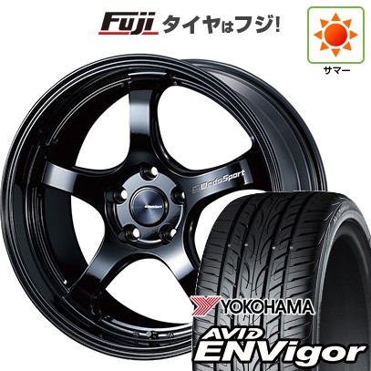 【新品国産車用5穴114.3】 夏タイヤ ホイール4本セット 235/50R18 ヨコハマ エイビッド エンビガーS321 WEDS ウェッズ ウェッズスポーツ RN-05M 8J 18インチ(送料無料)｜フジ スペシャルセレクション