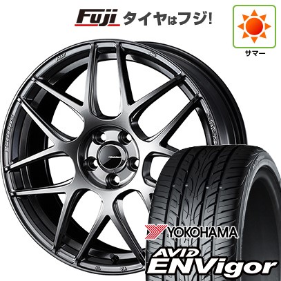 【新品国産車用5穴114.3】 夏タイヤ ホイール4本セット 245/45R20 ヨコハマ エイビッド エンビガーS321 WEDS ウェッズスポーツ SA-27R 8.5J 20インチ(送料無料)