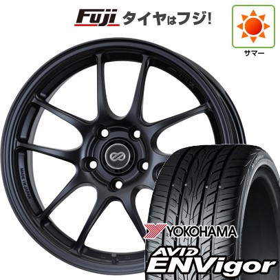 【新品国産車用5穴114.3】 夏タイヤ ホイール4本セット 235/55R18 ヨコハマ エイビッド エンビガーS321 ENKEI エンケイ PerformanceLine PF01 8J 18インチ(送料無料)