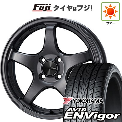【新品国産車用5穴114.3】 夏タイヤ ホイール4本セット 235/55R18 ヨコハマ エイビッド エンビガーS321 ENKEI エンケイ PerformanceLine PF05 8J 18インチ(送料無料) 105,450円