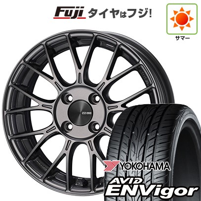 【新品国産車用5穴114.3】 夏タイヤ ホイール4本セット 235/55R18 ヨコハマ エイビッド エンビガーS321 ENKEI エンケイ PerformanceLine PFM1 8J 18インチ(送料無料)