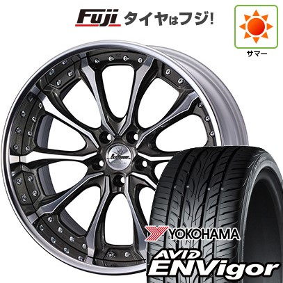 【新品】40系アルファード/ヴェルファイア用 夏タイヤ ホイール4本セット 245/45R20 ヨコハマ エイビッド エンビガーS321 WEDS ウェッズ クレンツェ ヴェルサム 8.5J 20インチ(送料無料)|フジ スペシャルセレクション