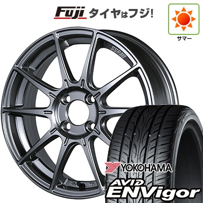 【新品国産車用5穴114.3】 夏タイヤ ホイール4本セット 225/55R18 ヨコハマ エイビッド エンビガーS321 SSR GT GTX01 7.5J 18インチ(送料無料)｜フジ スペシャルセレクション