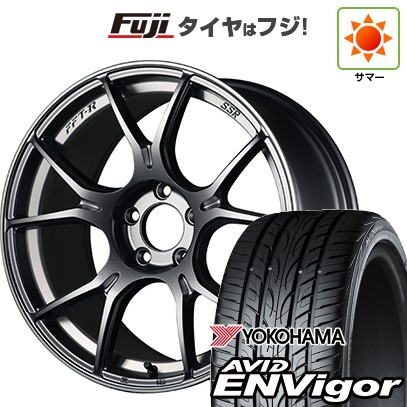 【新品国産車用5穴114.3】 夏タイヤ ホイール4本セット 225/45R18 ヨコハマ エイビッド エンビガーS321 SSR GT GTX02 7.5J 18インチ(送料無料)｜フジ スペシャルセレクション 113,700円