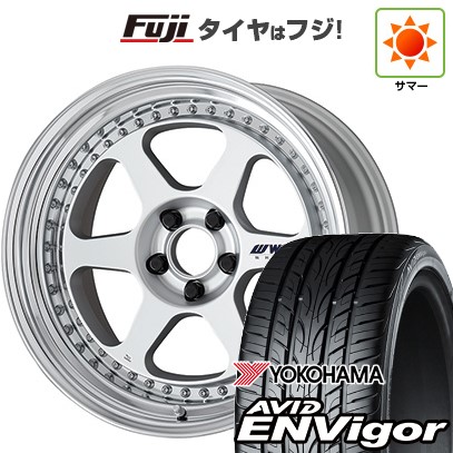 【新品国産車用5穴114.3】 夏タイヤ ホイール4本セット 245/45R19 ヨコハマ エイビッド エンビガーS321 WORK ワーク マイスター L1 3P 8.5J 19インチ(送料無料)
