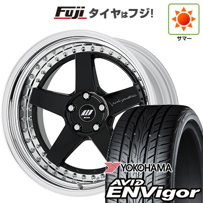 【新品国産車用5穴114.3】 夏タイヤ ホイール4本セット 245/45R20 ヨコハマ エイビッド エンビガーS321 WORK ワーク ジスタンス W5S S/W 8.5J 20インチ(送料無料)|フジ スペシャルセレクション