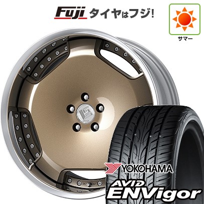 【新品】40系アルファード/ヴェルファイア用 夏タイヤ ホイール4本セット 245/40R21 ヨコハマ エイビッド エンビガーS321 WORK ワーク LS アダマス 8.5J 21インチ(送料無料)|フジ スペシャルセレクション