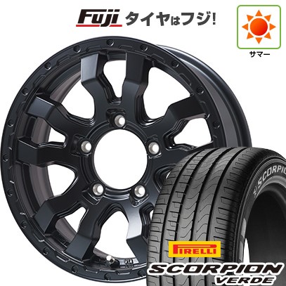 【新品】ジムニーシエラ/ジムニーノマド 夏タイヤ ホイール4本セット 215/70R16 ピレリ スコーピオン ヴェルデ トピー ヴァブロ RR-01【限定】 5.5J 16インチ(送料無料)
