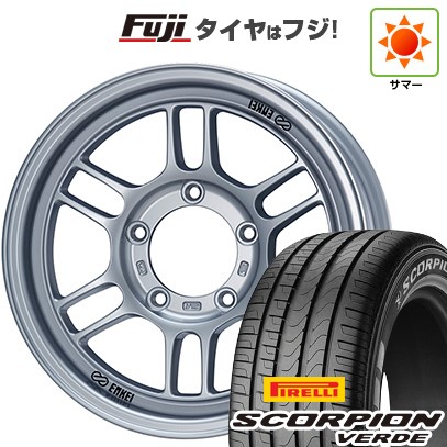【新品】ジムニーシエラ/ジムニーノマド 夏タイヤ ホイール4本セット 215/70R16 ピレリ スコーピオン ヴェルデ ENKEI エンケイ ALLROAD RPT1 6J 16インチ(送料無料)|フジ スペシャルセレクション