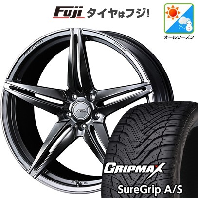 【新品国産車用5穴114.3】 オールシーズンタイヤ ホイール4本セット 225/45R18 グリップマックス シュアグリップ オールシーズン(限定) WEDS ウェッズ F-ZERO FZ-3 7.5J 18インチ(送料無料)｜フジ スペシャルセレクション 142,950円