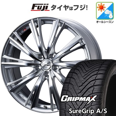 【新品】60系プリウス オールシーズンタイヤ ホイール4本セット 225/45R19 グリップマックス シュアグリップ オールシーズン(限定) WEDS ウェッズ レオニス WX 19インチ(送料無料)|フジ スペシャルセレクション