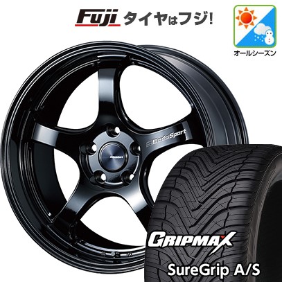 【新品国産車用5穴114.3】 オールシーズンタイヤ ホイール4本セット 235/55R19 グリップマックス シュアグリップ オールシーズン(限定2024年製) WEDS ウェッズスポーツ RN-05M 8.5J 19インチ(送料無料)｜フジ スペシャルセレクション