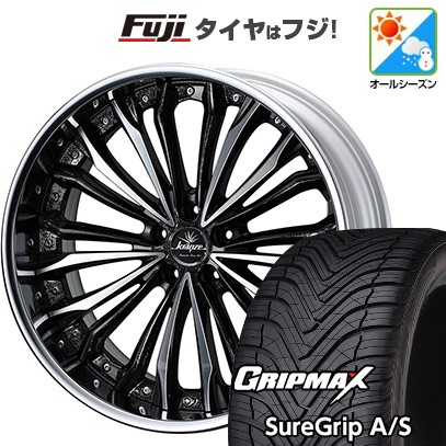 【新品国産車用5穴114.3】 オールシーズンタイヤ ホイール4本セット 235/55R19 グリップマックス シュアグリップ オールシーズン(限定2024年製) WEDS ウェッズ クレンツェ フェルゼン 8J 19インチ(送料無料)
