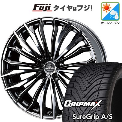 【新品国産車用5穴114.3】 オールシーズンタイヤ ホイール4本セット 225/45R18 グリップマックス シュアグリップ オールシーズン(限定) WEDS ウェッズ クレンツェ フェルゼン 358EVO 7.5J 18インチ(送料無料)