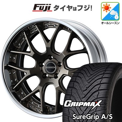 【新品国産車用5穴114.3】 オールシーズンタイヤ ホイール4本セット 225/45R19 グリップマックス シュアグリップ オールシーズン(限定) WEDS ウェッズ マーベリック 1307M 7.5J 19インチ(送料無料)