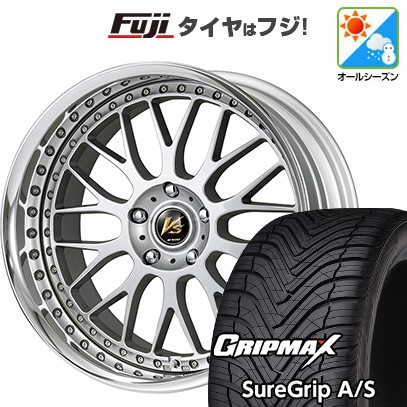 【新品国産車用5穴114.3】 オールシーズンタイヤ ホイール4本セット 225/45R19 グリップマックス シュアグリップ オールシーズン(限定) WORK ワーク VS VS-XX 7.5J 19インチ(送料無料)|フジ スペシャルセレクション