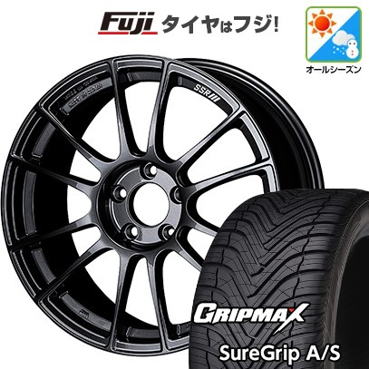 【新品国産車用5穴114.3】 オールシーズンタイヤ ホイール4本セット 225/55R18 グリップマックス シュアグリップ オールシーズン(限定) SSR GT GTX04 7.5J 18インチ(送料無料)|フジ スペシャルセレクション