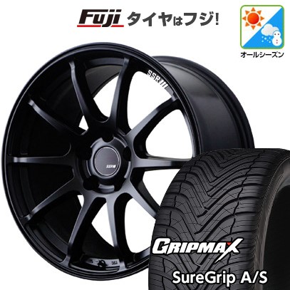 【新品国産車用5穴100】 オールシーズンタイヤ ホイール4本セット 225/40R18 グリップマックス シュアグリップ オールシーズン(限定) SSR GT GTV02 7.5J 18インチ(送料無料)｜フジ スペシャルセレクション