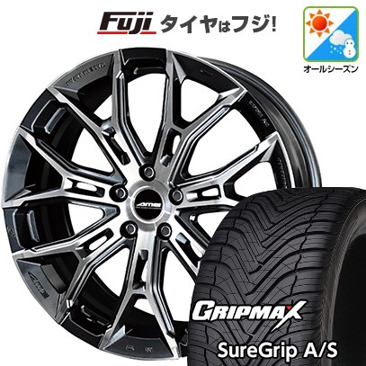 【新品国産車用5穴114.3】 オールシーズンタイヤ ホイール4本セット 215/50R18 グリップマックス シュアグリップ オールシーズン(限定) 共豊 ガレルナ フィヌラ 7.5J 18インチ(送料無料)