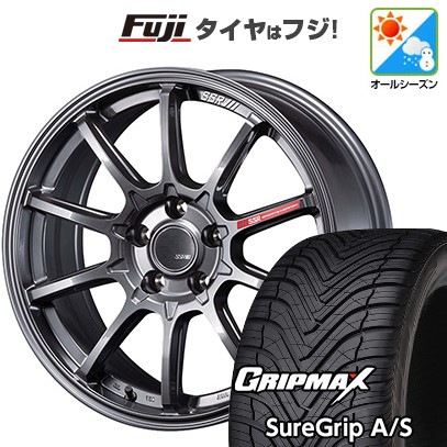 【新品国産車用5穴114.3】 オールシーズンタイヤ ホイール4本セット 215/45R18 グリップマックス シュアグリップ オールシーズン(限定) SSR GT GTV05 18インチ(送料無料)