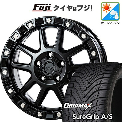 【新品国産車用5穴114.3】 オールシーズンタイヤ ホイール4本セット 235/50R18 グリップマックス シュアグリップ オールシーズン(限定) トライスター MKW M205 JP Spec 8J 18インチ(送料無料)｜フジ スペシャルセレクション