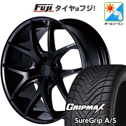 【新品国産車用5穴114.3】 オールシーズンタイヤ ホイール4本セット 245/40R20 グリップマックス シュアグリップ オールシーズン(限定) エムテクノ M.T.S.JAPAN SSL5 8.5J 20インチ(送料無料)