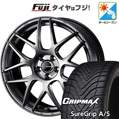 【新品国産車用5穴114.3】 オールシーズンタイヤ ホイール4本セット 245/40R20 グリップマックス シュアグリップ オールシーズン(限定) WEDS ウェッズスポーツ SA-27R 8.5J 20インチ(送料無料)