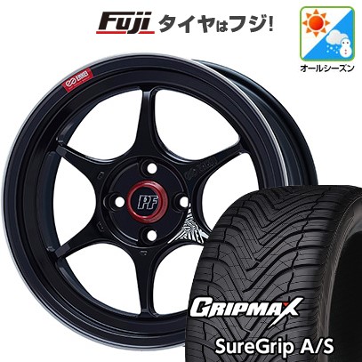 【新品国産車用5穴114.3】 オールシーズンタイヤ ホイール4本セット 225/45R19 グリップマックス シュアグリップ オールシーズン(限定) ENKEI エンケイ PerformanceLine PF06 8J 19インチ(送料無料)|フジ スペシャルセレクション