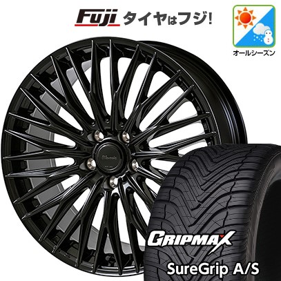 【新品国産車用5穴114.3】 オールシーズンタイヤ ホイール4本セット 225/55R19 グリップマックス シュアグリップ オールシーズン(限定) モンツァ ワーウィック クライヴァー 8J 19インチ(送料無料)|フジ スペシャルセレクション