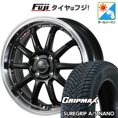 【新品】クロスビー/イグニス オールシーズンタイヤ ホイール4本セット 175/60R16 グリップマックス シュアグリップ オールシーズン ナノ(限定) ブレスト バーンズテック S10-DP 6J 16インチ(送料無料)