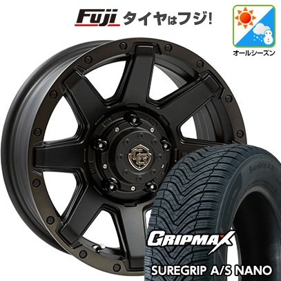 【新品】ジムニー オールシーズンタイヤ ホイール4本セット 175/80R16 グリップマックス シュアグリップ オールシーズン ナノ(限定) WEDS ウェッズ クロスオーバーガーメンツ Style U 5.5J 16インチ(送料無料)|フジ スペシャルセレクション