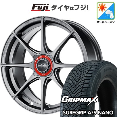 【新品】ライズ/ロッキー（ガソリン） オールシーズンタイヤ ホイール4本セット 195/60R17 グリップマックス シュアグリップ オールシーズン ナノ(限定) OZ フォーミュラHLT 7J 17インチ(送料無料)｜フジ スペシャルセレクション