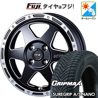 【新品】ライズ/ロッキー（ガソリン） オールシーズンタイヤ ホイール4本セット 195/65R16 グリップマックス シュアグリップ オールシーズン ナノ(限定) SSR ディバイド TR-6 6.5J 16インチ(送料無料)