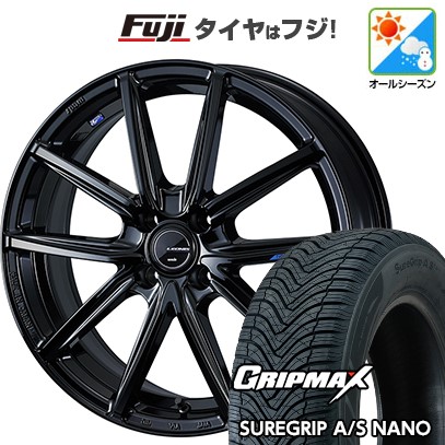 【新品】クロスビー/イグニス オールシーズンタイヤ ホイール4本セット 175/60R16 グリップマックス シュアグリップ オールシーズン ナノ(限定) WEDS ウェッズ レオニス NAVIA 08 6J 16インチ(送料無料)｜フジ スペシャルセレクション