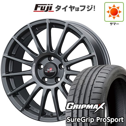 【新品国産車用5穴114.3】 夏タイヤ ホイール4本セット 245/35R21 グリップマックス シュアグリップ PRO SPORT BSW（限定2024年製） OZ スーパーツーリズモ TGR-WRT 9J 21インチ(送料無料)｜フジ スペシャルセレクション