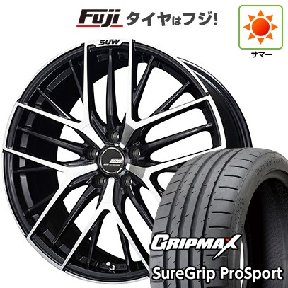 【新品国産車用5穴114.3】 夏タイヤ ホイール4本セット 215/40R18 グリップマックス シュアグリップ PRO SPORT BSW（限定） クライメイト SUW アリアS5 7J 18インチ(送料無料)