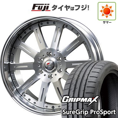 【新品国産車用6穴139.7】 夏タイヤ ホイール4本セット 265/40R22 グリップマックス シュアグリップ PRO SPORT BSW(限定) エルフォード エルフォード ランスロット 9.5J 22インチ(送料無料)|フジ スペシャルセレクション